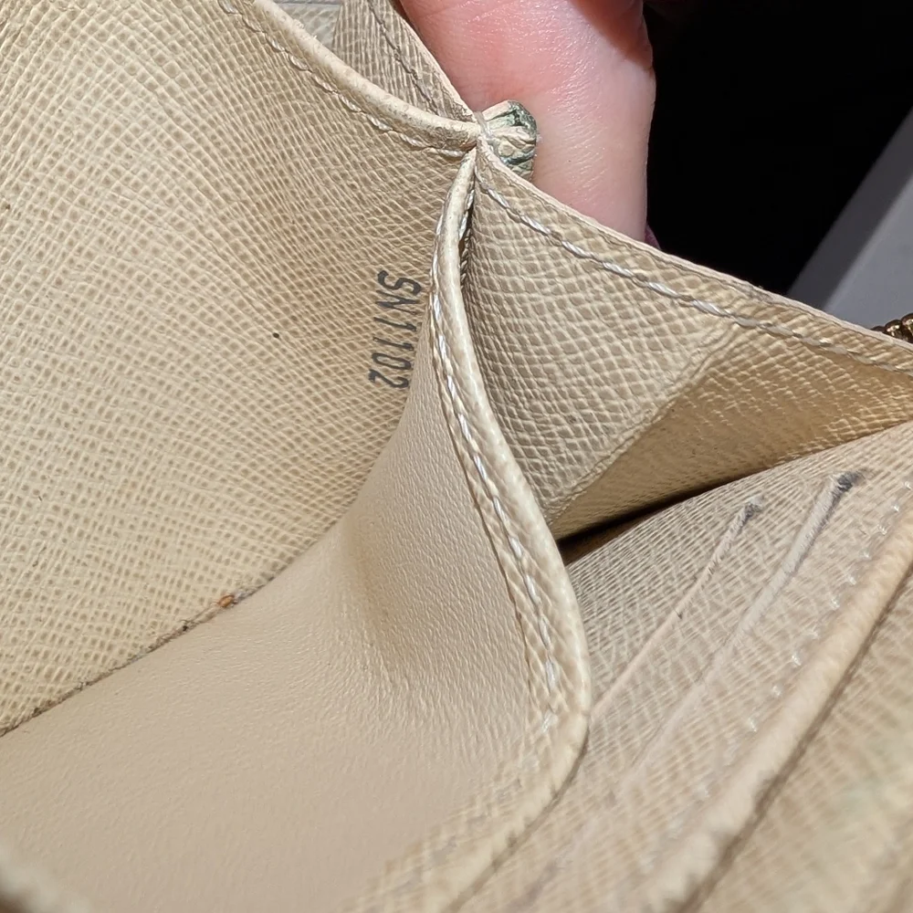Louis Vuitton Damier Azur Canvas Zippy Coin Purse